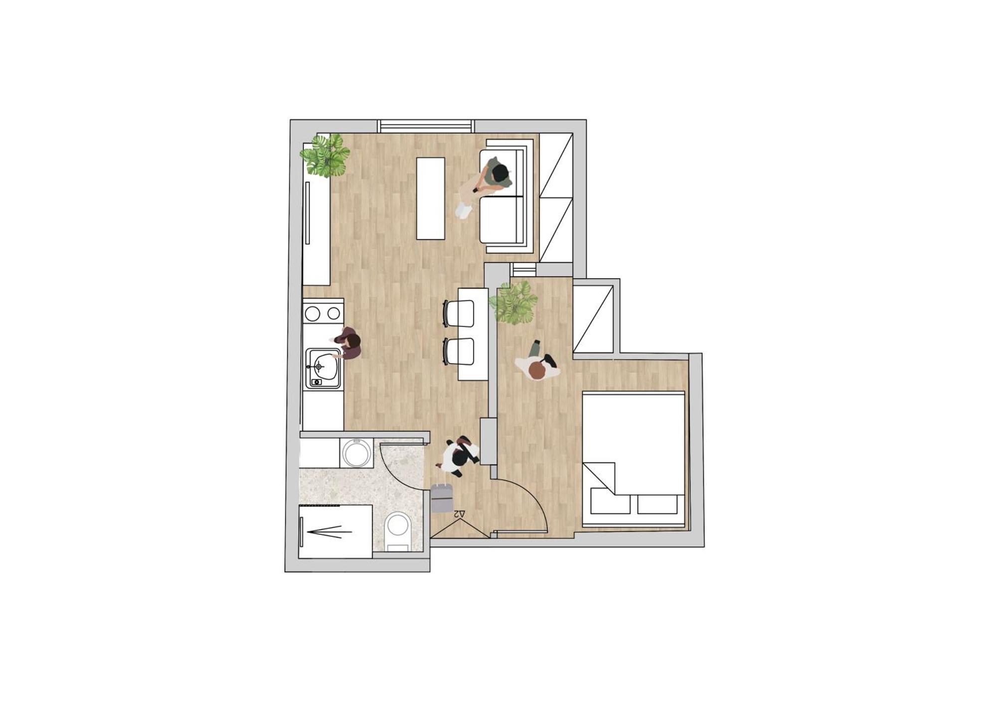 דירות סלוניקי Honey Oak & Cream Patio By Nest מראה חיצוני תמונה
